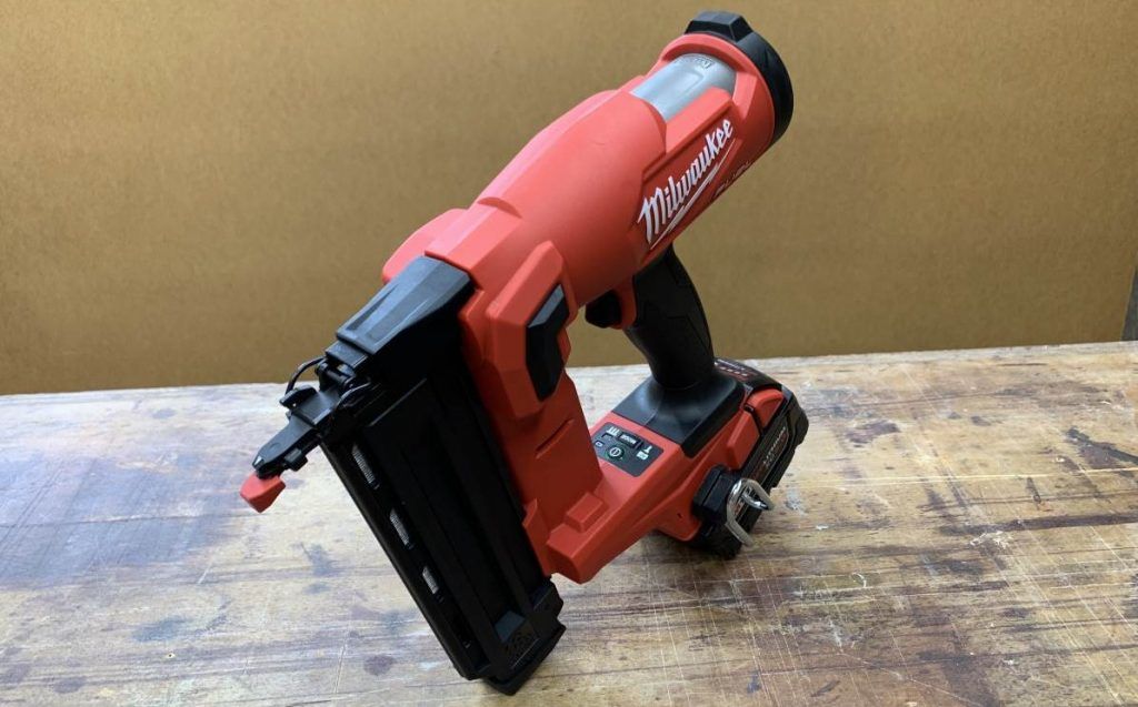 Milwaukee nail gun online review